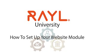 Rayl How To Set Up Website Module