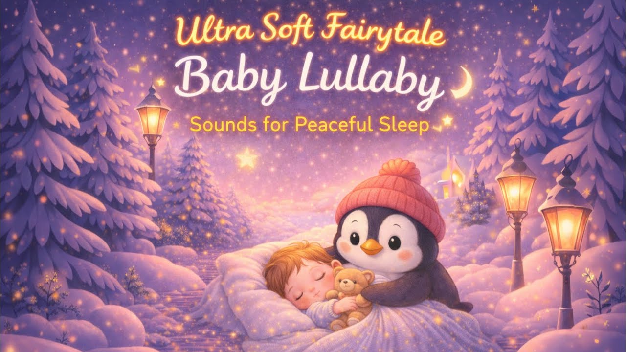 🌙 Ultra Soft Baby Lullaby – 1 Hour of Gentle Sleep Music for Babies ...