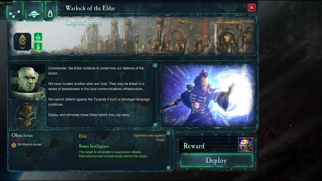 "Warlock of the Eldar" | Dawn of War 2: Ultimate Exterminatus | Primarch - Modded