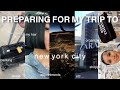 PREPARING WITH ME FOR MY TRIP TO NYC (shopping, packing, new hair, etc…)