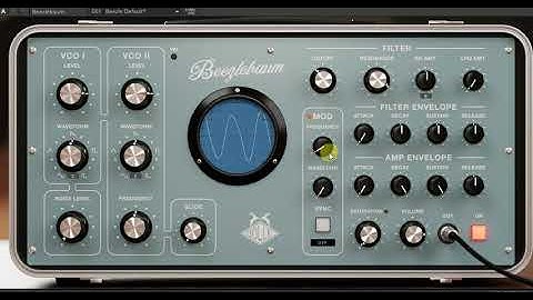 Native Instruments Reaktor: Beezlebaum demo.