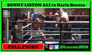 SONNY LISTON ALI vs Dario Borosa  (Debut for Sonny) - York Hall - 19/11/2021