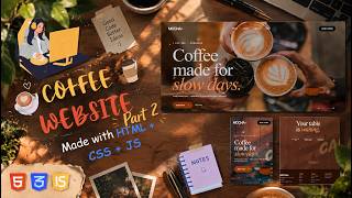 Coffee Website CSS Tutorial ☕🔥 | Part 2