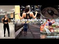 VLOG | rotina da semana, treinos, compras no mercado, preparando feijão, trabalho clt