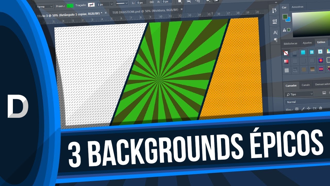 3 MANEIRAS DE CRIAR BACKGROUNDS ÉPICOS NO YouTube