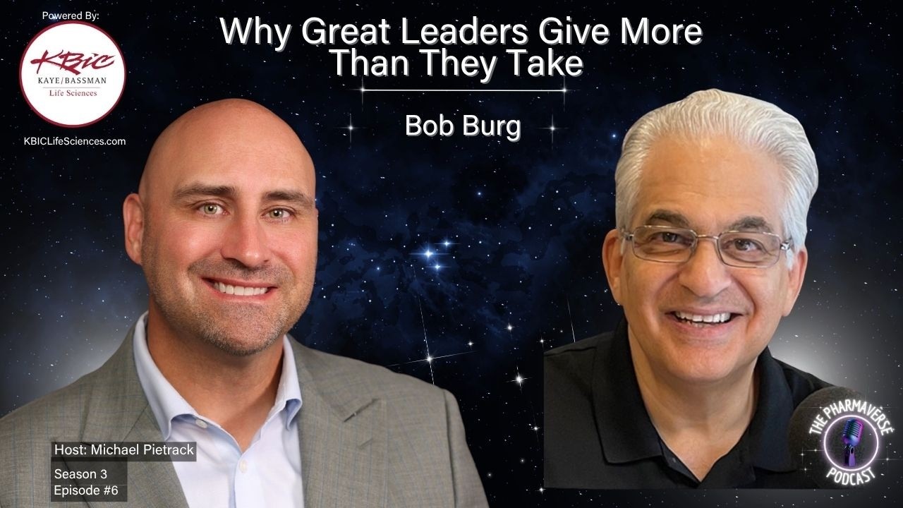 Season 3: Episode 6 Why Great Leaders Give More Than They Take | Bob Burg