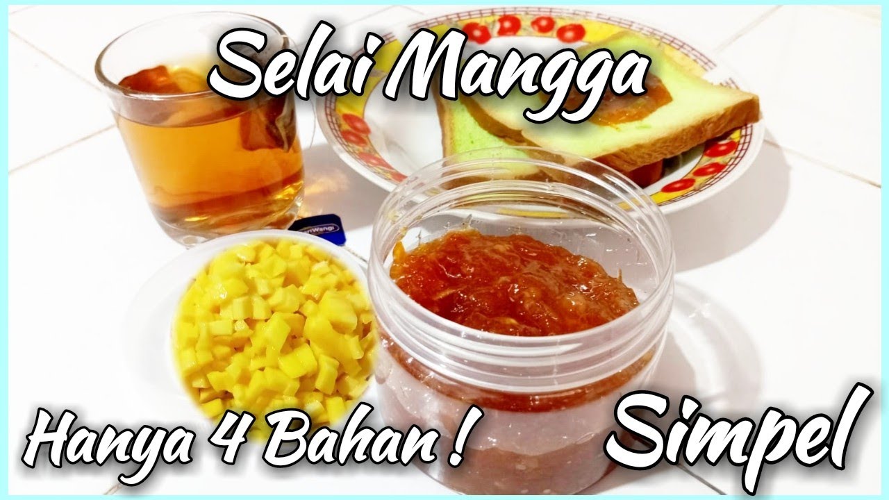 Cara Membuat Selai Praktis Ekonomis || Resep SELAI MANGGA Super Legit