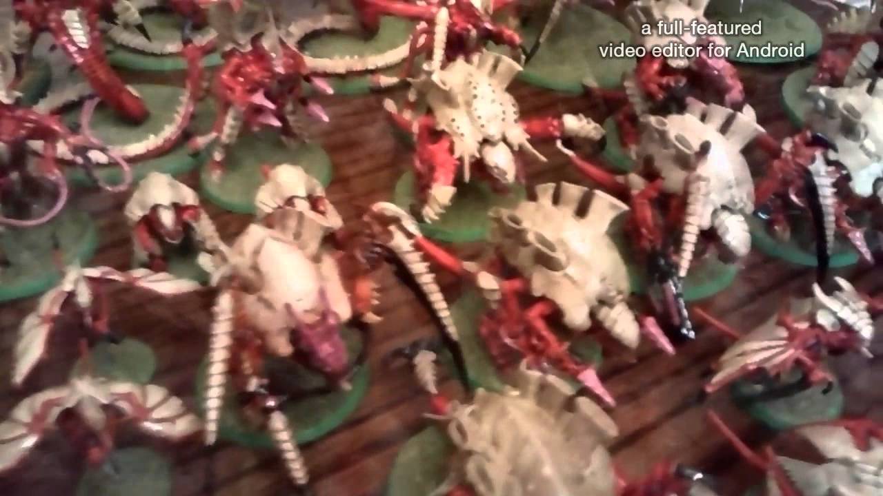 10k Tyranid Army Showcase - YouTube