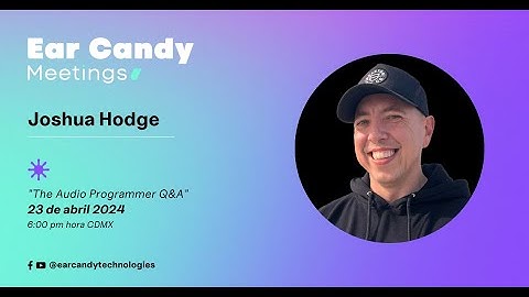 The Audio Programmer Q&A | Joshua Hodge