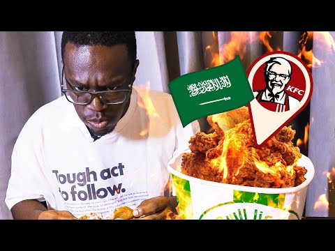 BLACK GUY TRIES SAUDI KFC