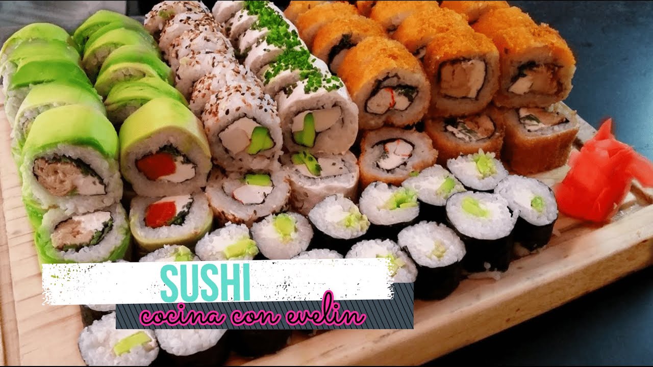 COMO HACER SUSHI DESDE CERO..!!! PASO A PASO (AL FINAL QUEDARON DELICIOSOS)