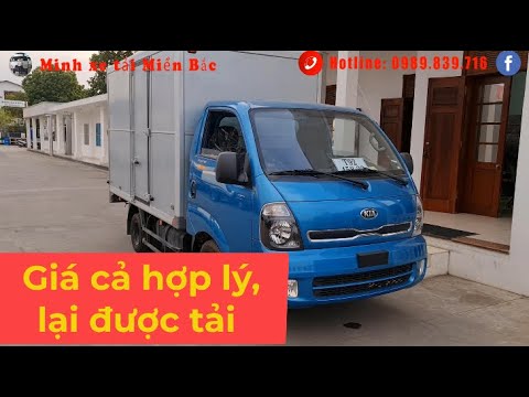 Video Báo giá xe tải 1,9 tấn - K200 thùng kín.|| Liên hệ... - youtube