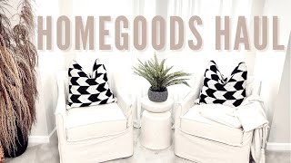 HIGH END HOMEGOODS SHOP WITH ME AND HAUL | MARC JACOBS, SARAH BROOKE, CONSOLE TABLE, ACCENT TABLE