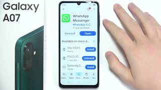 Samsung A07: Cara Mengunduh WhatsApp screenshot 2