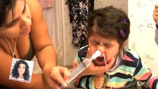 3 yr old Nasal Rinse for the first time | How to Clean Your Baby's Nose |