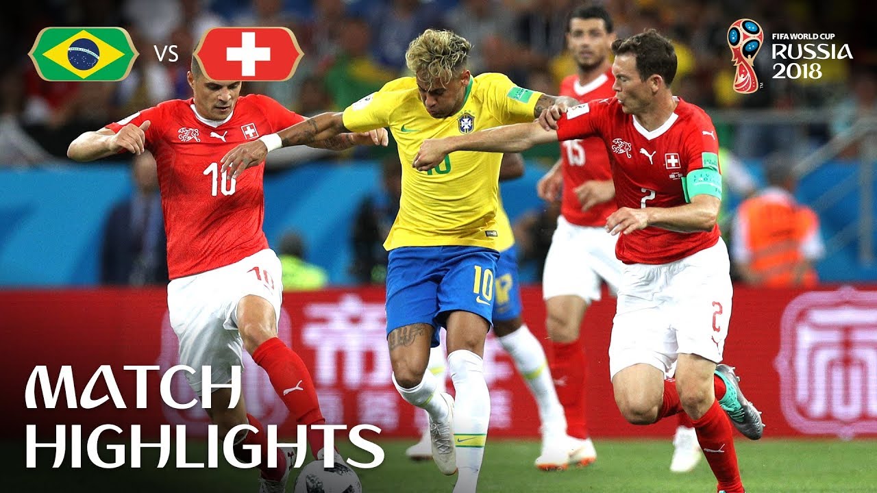 Samarbejde Løb Enhed Brazil v Switzerland | 2018 FIFA World Cup | Match Highlights - YouTube