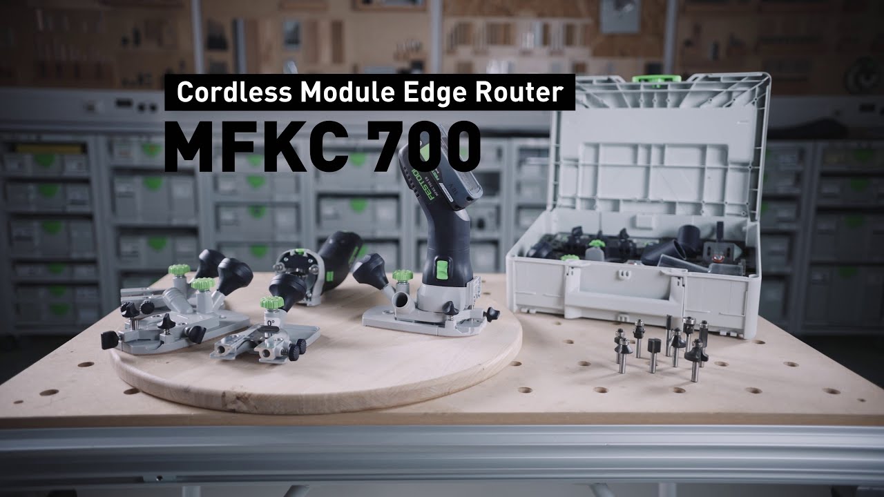 Cordless Module Edge Router MFKC 700 (available from September 2025 ...