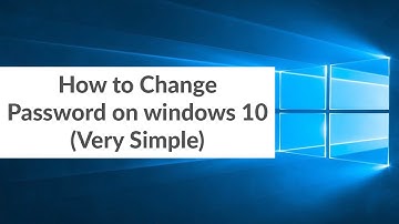 How to Change Password on Windows 10 (Very Simple)