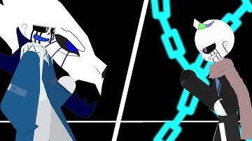Error 404 Sans vs King Multiverse Sans