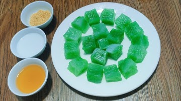 Cách làm bánh đúc gân lá dứa dai giòn không hàn the, không nước vôi, không tro tàu/ Tomu food