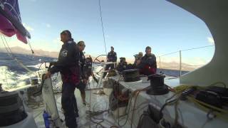 VO65 Team SCA – Looking aft