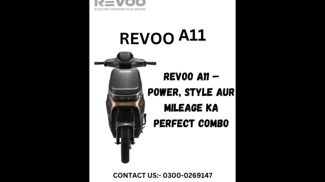 Revoo A11 – The ultimate combo of Power, Style & Mileage! 