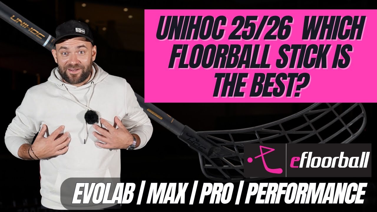 UNIHOC 25/26! 🔥 Which Floorball Stick Is the Best? | EVOLAB, MAX, PRO, PERFORMANCE