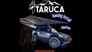 Taruca Awning install + review by MAMMOTH 4RUNNER 2,037 views 1 year ago 12 minutes, 1 second