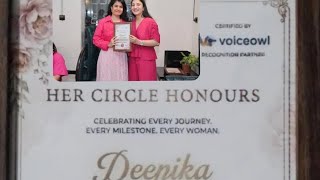BEAUTIFUL HONOUR 🎖n MUSICAL 🎼 🎤CELEBRATION 🥳 AT ~ HER CIRCLE 👸🌟THANKS FOR HAVING MY SINGING 🎤 LIVE 📹