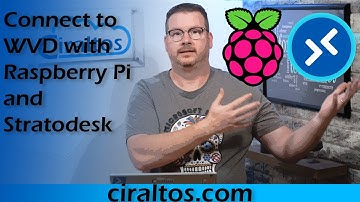 Connect to Windows Virtual Desktop WVD with a Raspberry Pi and Stratodesk