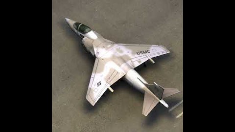 AV8B Harrier II USMC 3D model from CGTrader.com