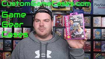 Sega Game Gear Cases from CustomGameCases.com