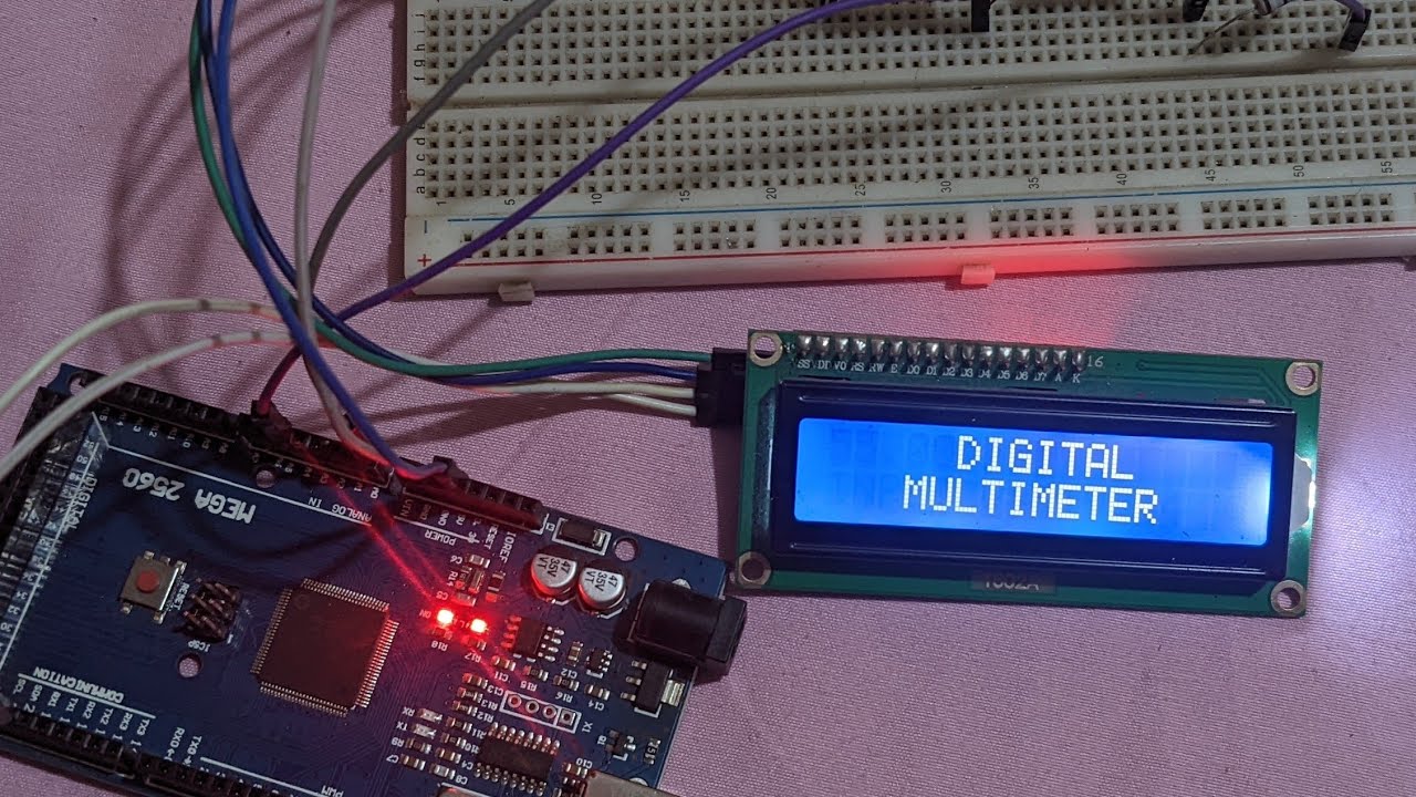 How To Make DC Digital Multimeter Using Arduino On Proteus Pro8 YouTube How To Make DC Digital Multimeter Using Arduino On Proteus Pro8 YouTube