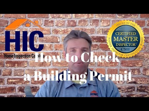 How to Check a Building Permit