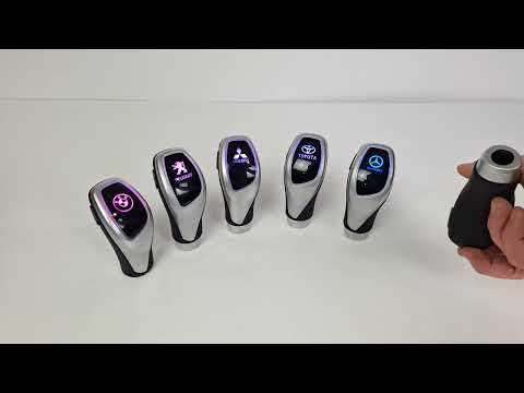 Ручка Mercedes-Benz переключения передач с подсветкой RGB, видео 1