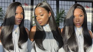 Outre Perfect Hairline Swoop Series Synthetic Lace Front Wig - Swoop 1