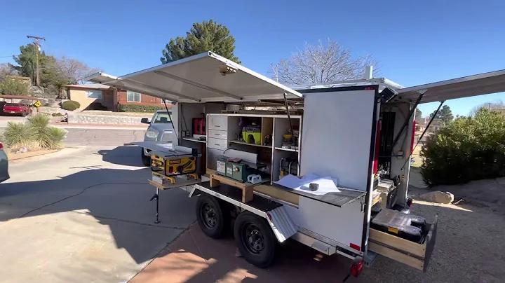 Unique tool trailer build diy