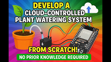 DIY #arduino Cloud controlled plant watering system #esp32 #iot #internetofthings #electronics