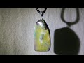 Boulder Opal Anhänger 925er Silberöse