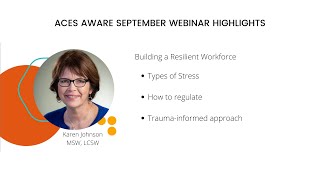 ACEs Aware September Webinar Highlights