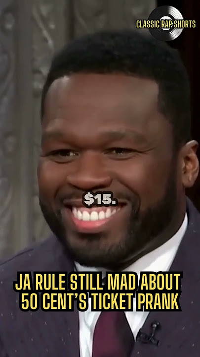 Ja Rule Still Mad About 50 Cent’s Ticket Fun😳