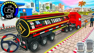 Oil Tanker Transport Driving - Heavy Cargo Transporter Truck Driver - Android Gameplay screenshot 4
