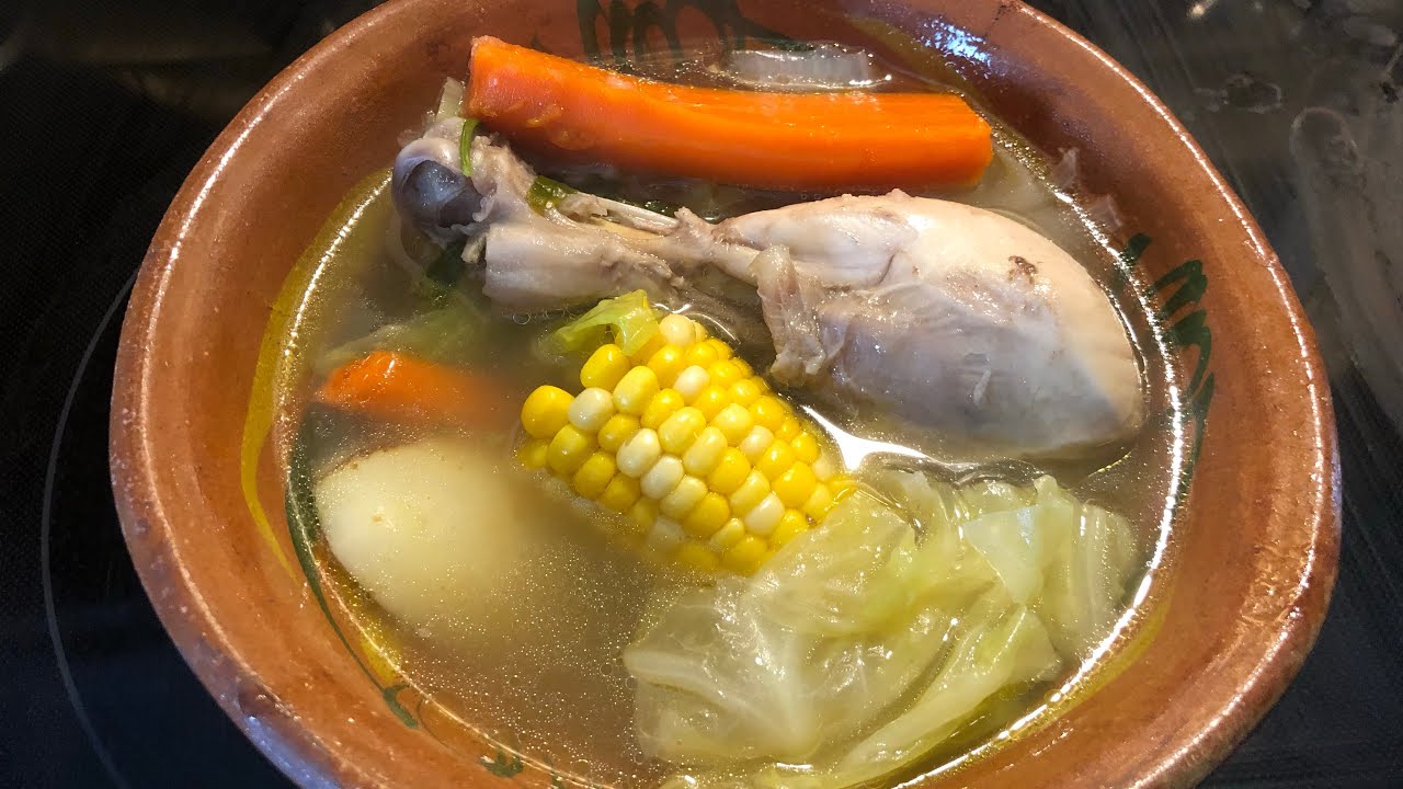 Caldo de pollo deepwep