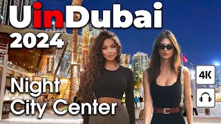 Dubai Live 24/7  Amazing City Center, Burj Khalifa [ 4K ] Walking Tour