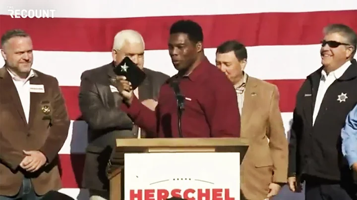 Herschel Walker Packs Stage with Sheriffs to Show ...