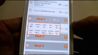 EfitX - NUTRITION - Using the Journal screenshot 5