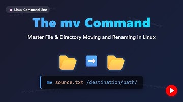 Linux mv Command: Master File Management with Move & Rename! 🚀