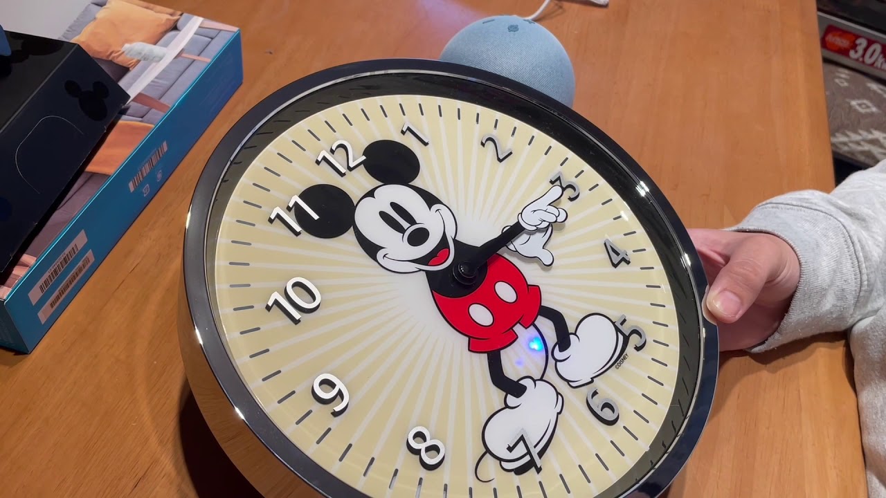 「Echo Wall Clock　― Disneyミッキーマウスエディション」ペアリング