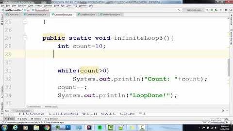 Java Loops: common errors