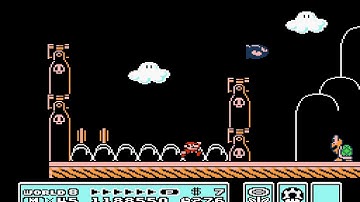 SMB3: World 8 Level 1 Small No Damage